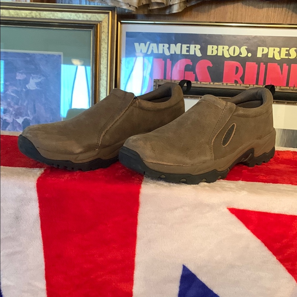 Roper Men's Tan Slip-On Loafers